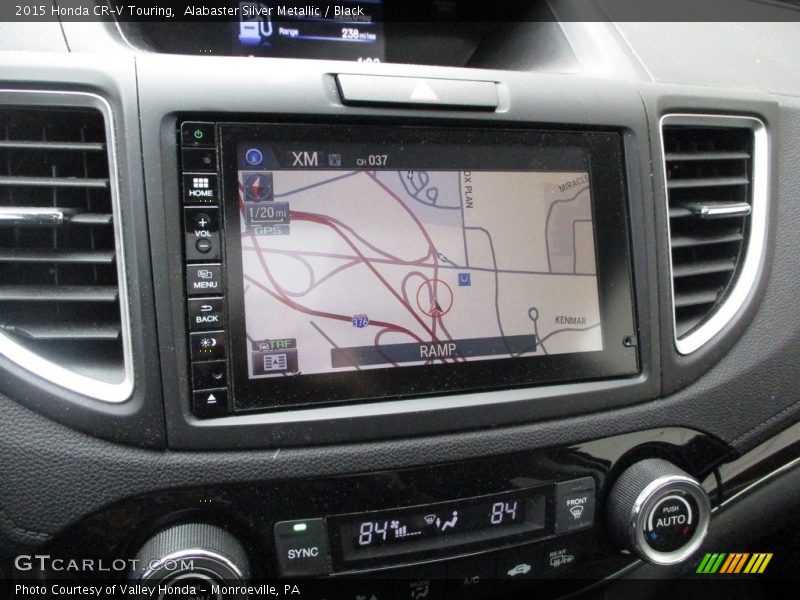 Alabaster Silver Metallic / Black 2015 Honda CR-V Touring