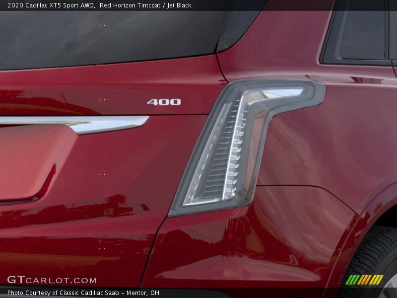 Red Horizon Tintcoat / Jet Black 2020 Cadillac XT5 Sport AWD