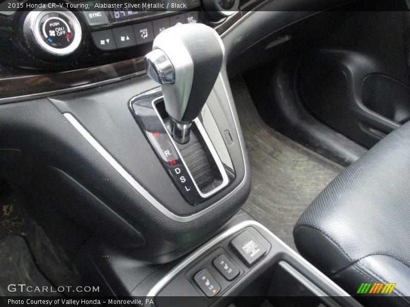 Alabaster Silver Metallic / Black 2015 Honda CR-V Touring