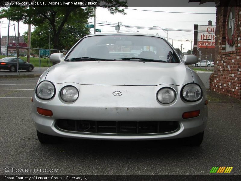 Alpine Silver Metallic / Black 1995 Toyota Celica GT
