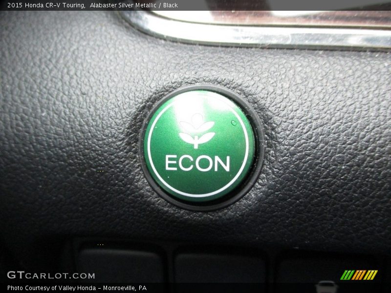 Alabaster Silver Metallic / Black 2015 Honda CR-V Touring
