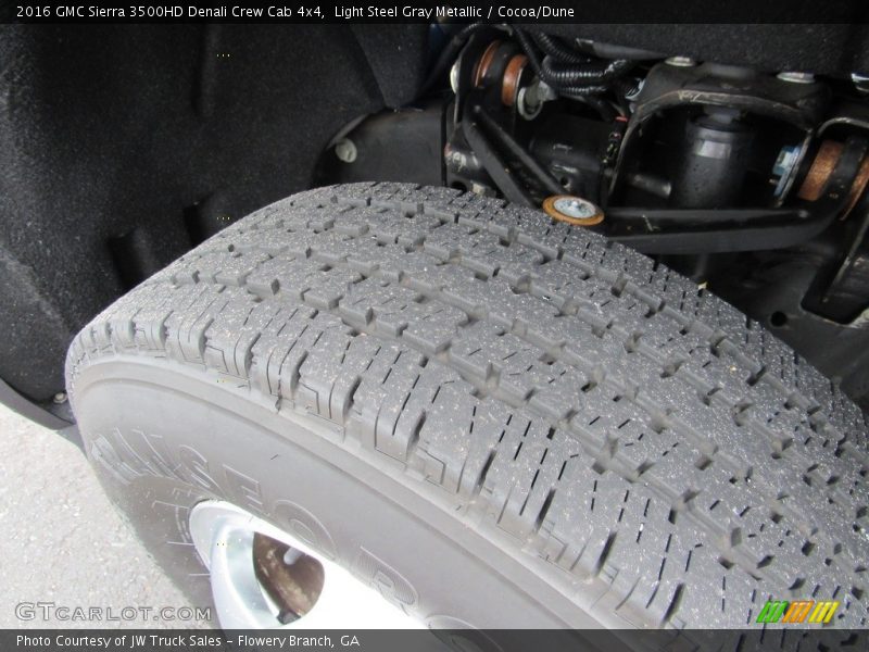 Light Steel Gray Metallic / Cocoa/Dune 2016 GMC Sierra 3500HD Denali Crew Cab 4x4