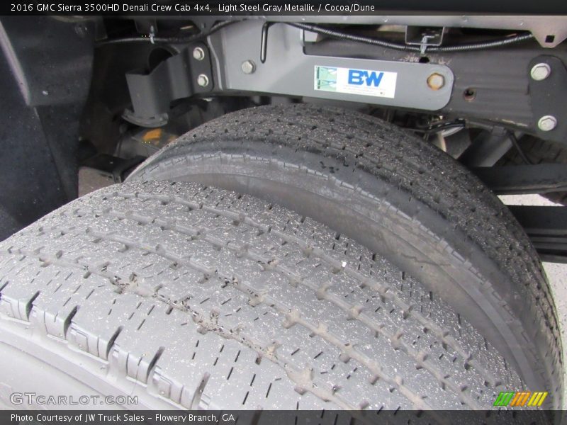 Light Steel Gray Metallic / Cocoa/Dune 2016 GMC Sierra 3500HD Denali Crew Cab 4x4