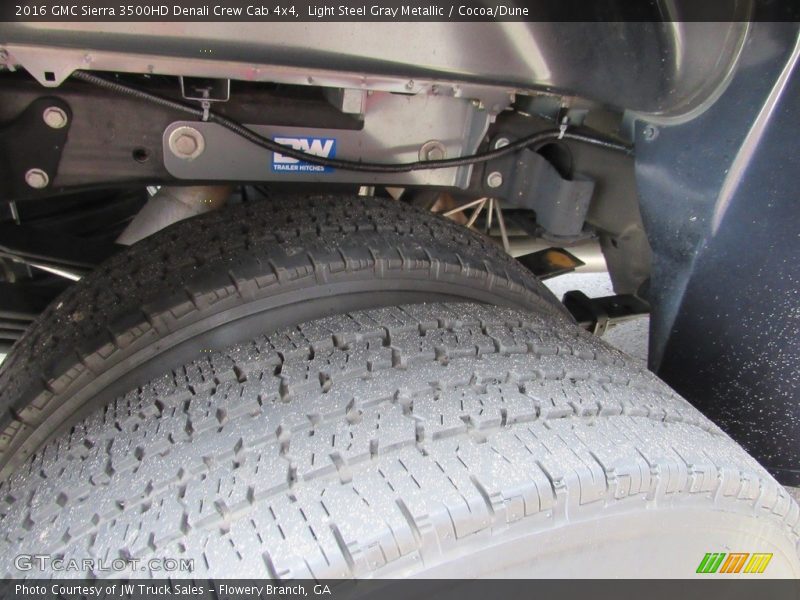 Light Steel Gray Metallic / Cocoa/Dune 2016 GMC Sierra 3500HD Denali Crew Cab 4x4