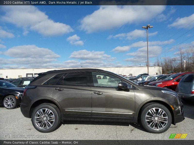 Dark Mocha Metallic / Jet Black 2020 Cadillac XT5 Sport AWD