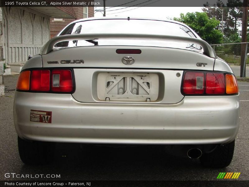 Alpine Silver Metallic / Black 1995 Toyota Celica GT