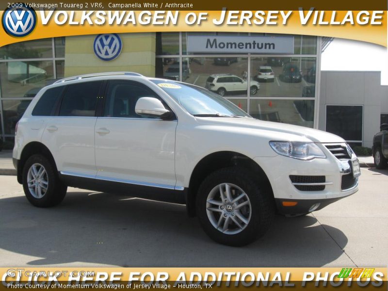 Campanella White / Anthracite 2009 Volkswagen Touareg 2 VR6