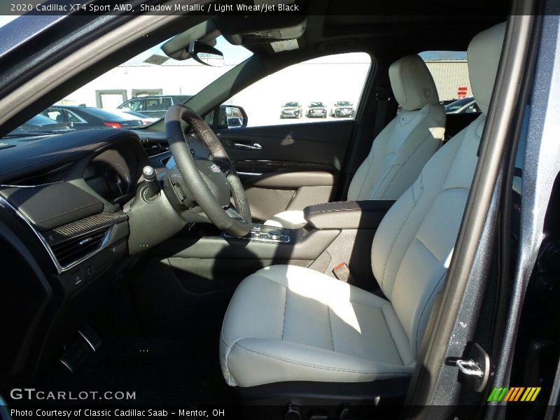 Shadow Metallic / Light Wheat/Jet Black 2020 Cadillac XT4 Sport AWD