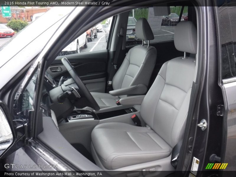 Front Seat of 2016 Pilot Touring AWD