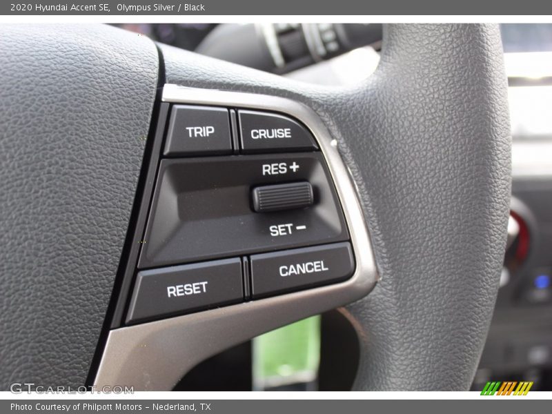 Olympus Silver / Black 2020 Hyundai Accent SE