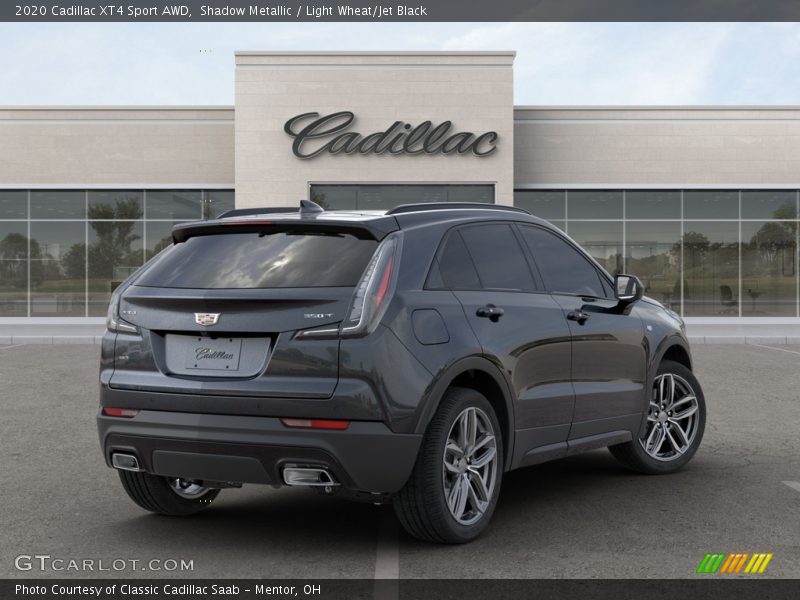 Shadow Metallic / Light Wheat/Jet Black 2020 Cadillac XT4 Sport AWD