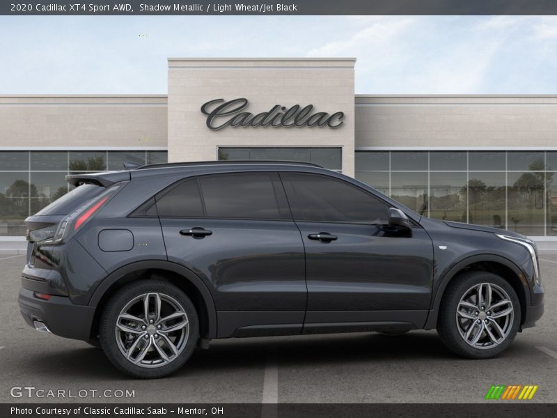 Shadow Metallic / Light Wheat/Jet Black 2020 Cadillac XT4 Sport AWD