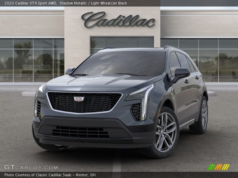 Shadow Metallic / Light Wheat/Jet Black 2020 Cadillac XT4 Sport AWD