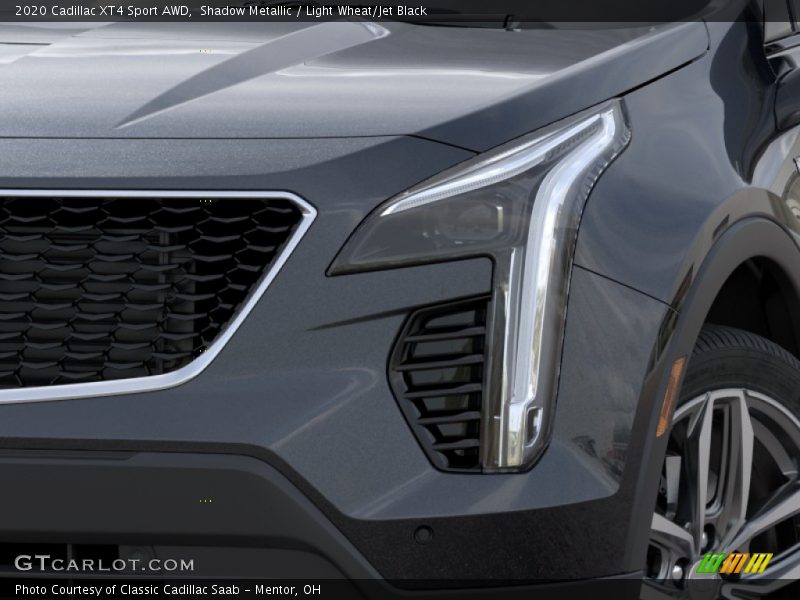 Shadow Metallic / Light Wheat/Jet Black 2020 Cadillac XT4 Sport AWD