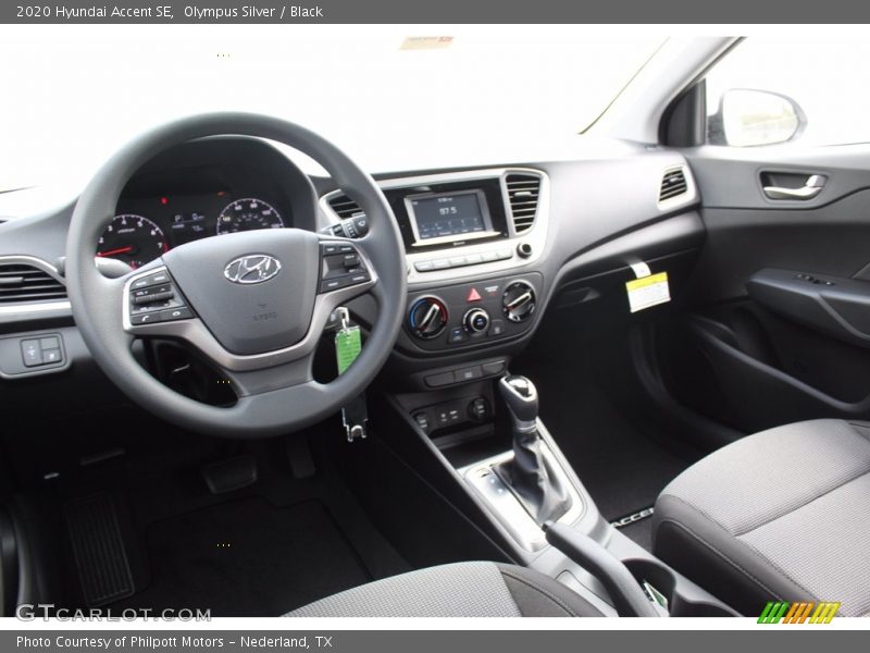 Olympus Silver / Black 2020 Hyundai Accent SE