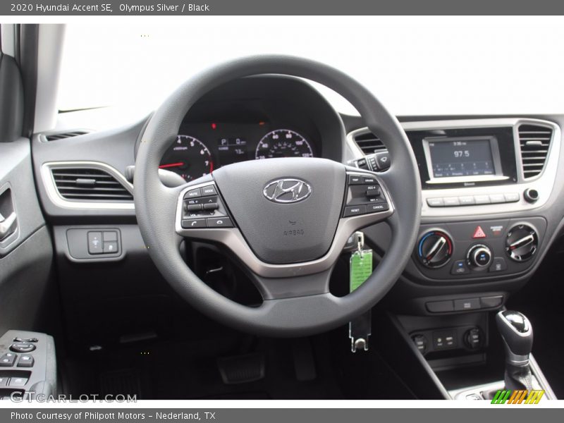 Olympus Silver / Black 2020 Hyundai Accent SE