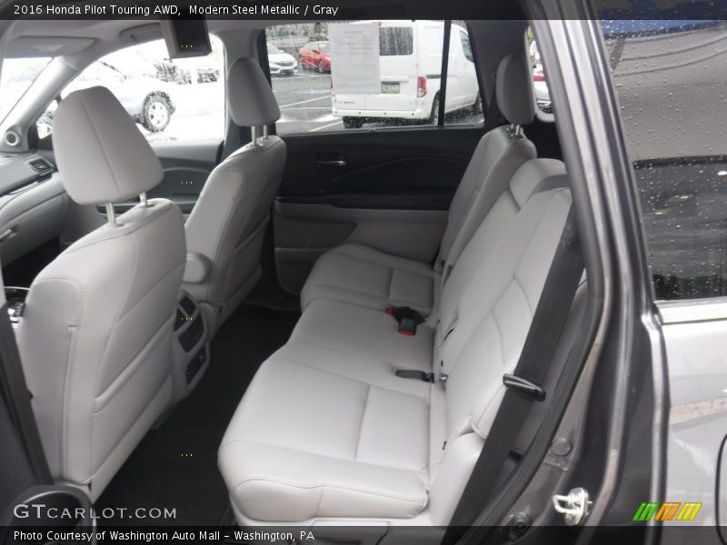 Rear Seat of 2016 Pilot Touring AWD