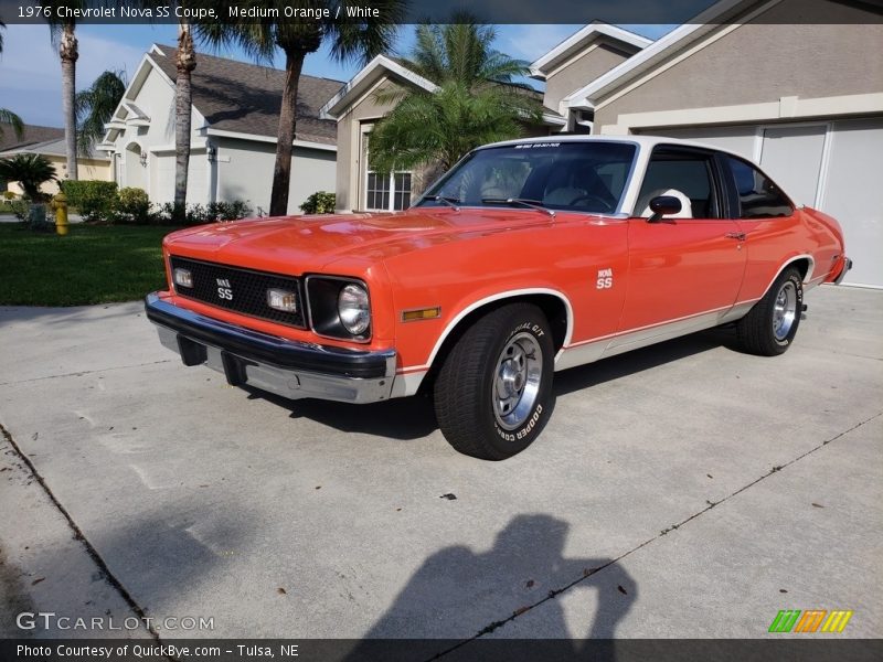 Front 3/4 View of 1976 Nova SS Coupe