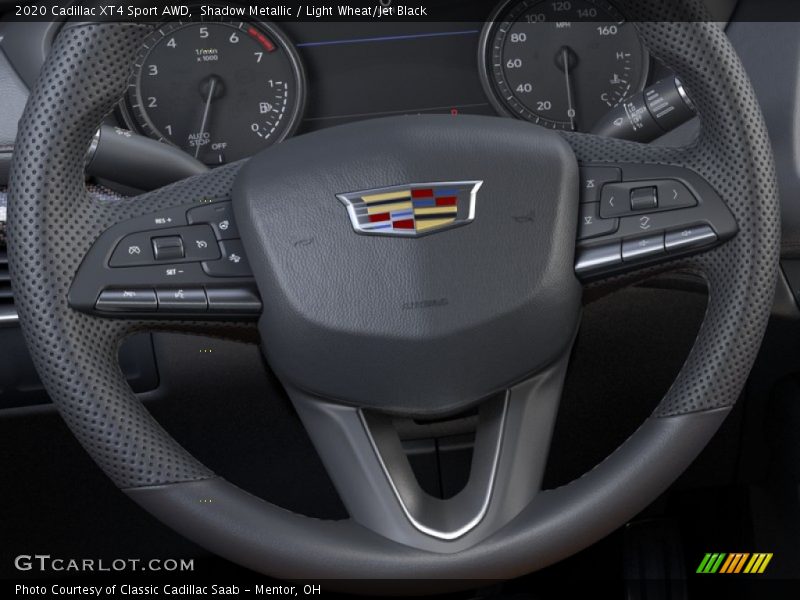 Shadow Metallic / Light Wheat/Jet Black 2020 Cadillac XT4 Sport AWD