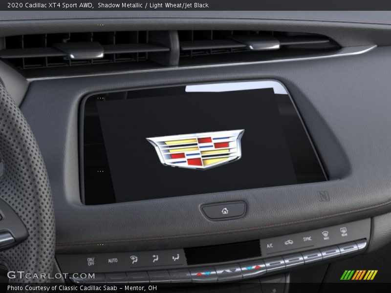 Shadow Metallic / Light Wheat/Jet Black 2020 Cadillac XT4 Sport AWD