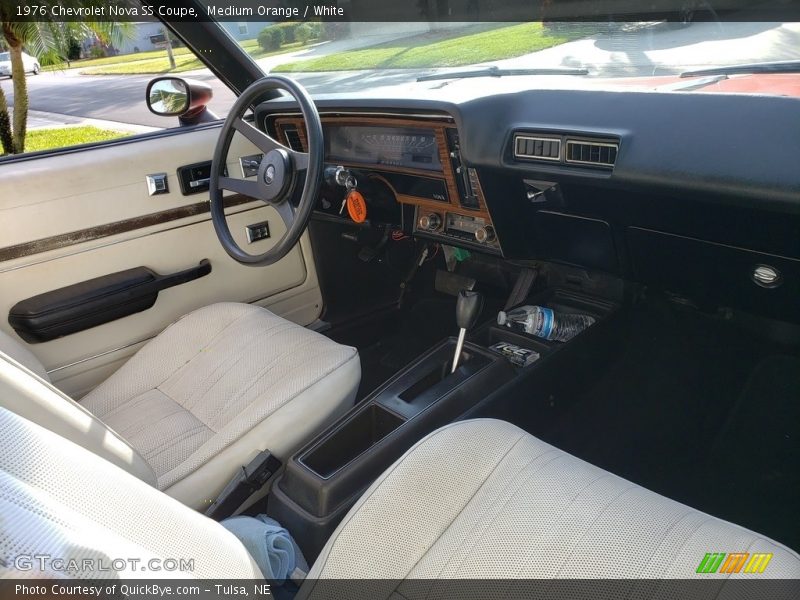  1976 Nova SS Coupe White Interior