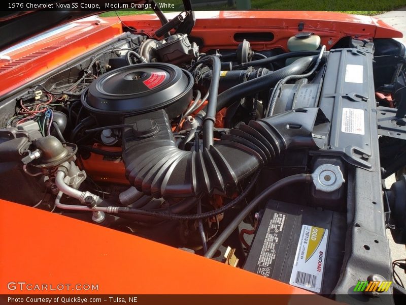  1976 Nova SS Coupe Engine - 5.7 Liter OHV 16-Valve V8