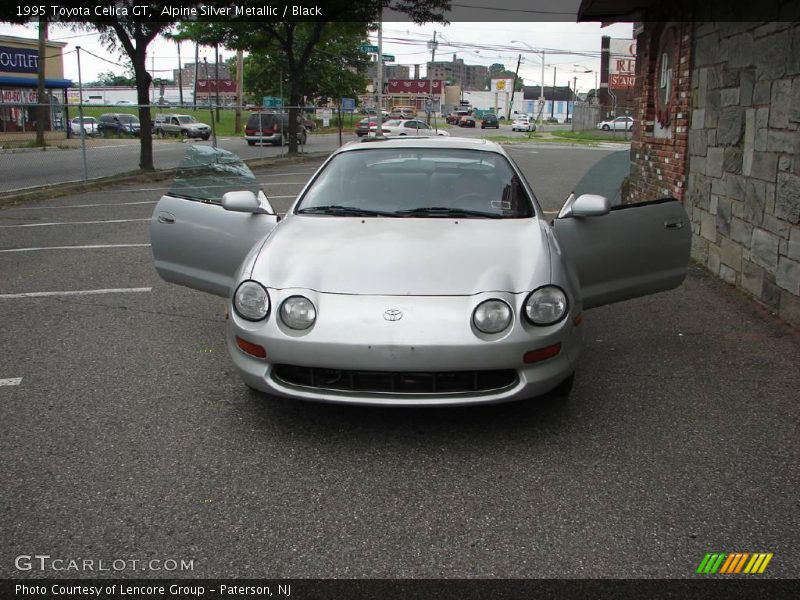 Alpine Silver Metallic / Black 1995 Toyota Celica GT