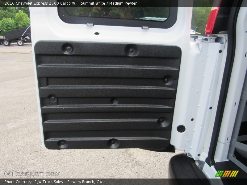 Summit White / Medium Pewter 2016 Chevrolet Express 2500 Cargo WT