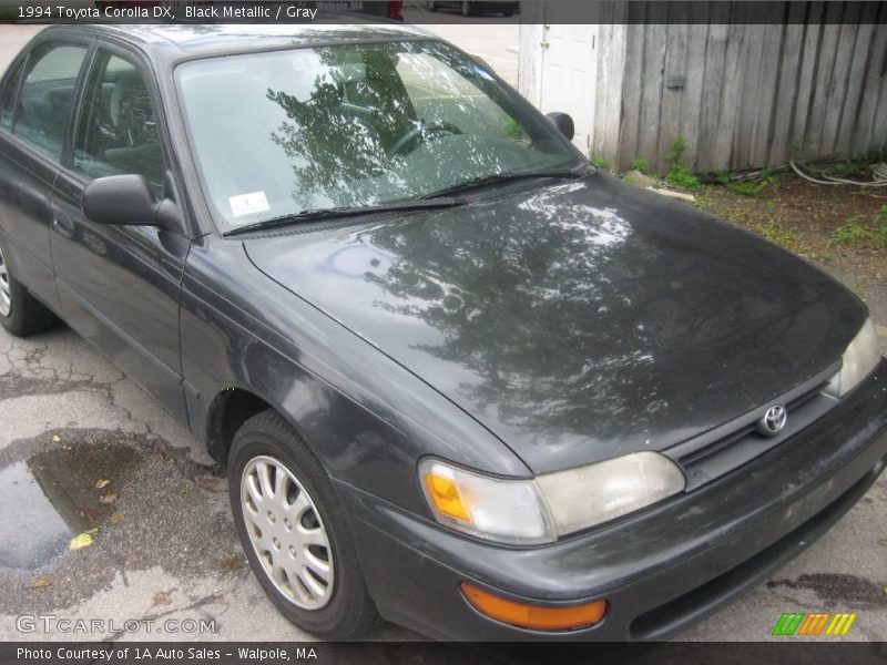 Black Metallic / Gray 1994 Toyota Corolla DX