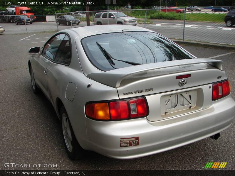 Alpine Silver Metallic / Black 1995 Toyota Celica GT