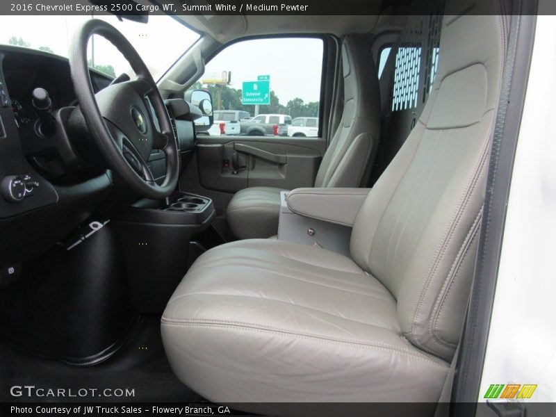 Front Seat of 2016 Express 2500 Cargo WT