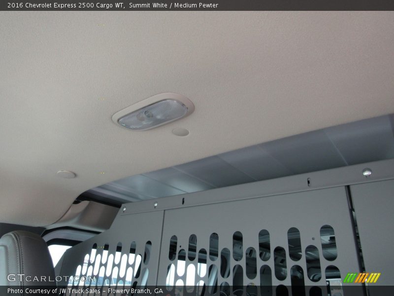 Summit White / Medium Pewter 2016 Chevrolet Express 2500 Cargo WT