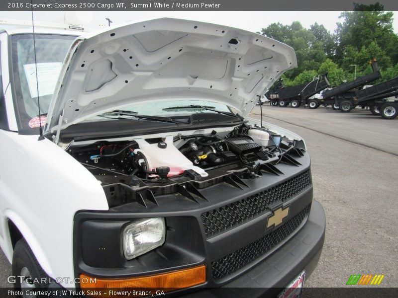 Summit White / Medium Pewter 2016 Chevrolet Express 2500 Cargo WT