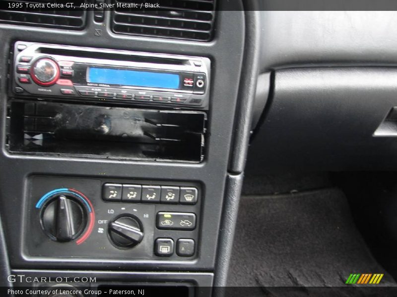 Alpine Silver Metallic / Black 1995 Toyota Celica GT