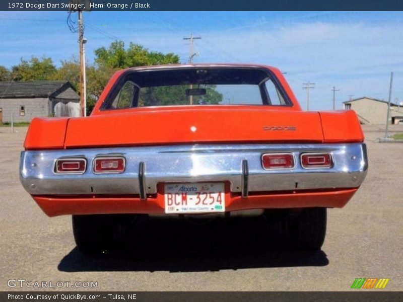 1972 Dart Swinger Hemi Orange