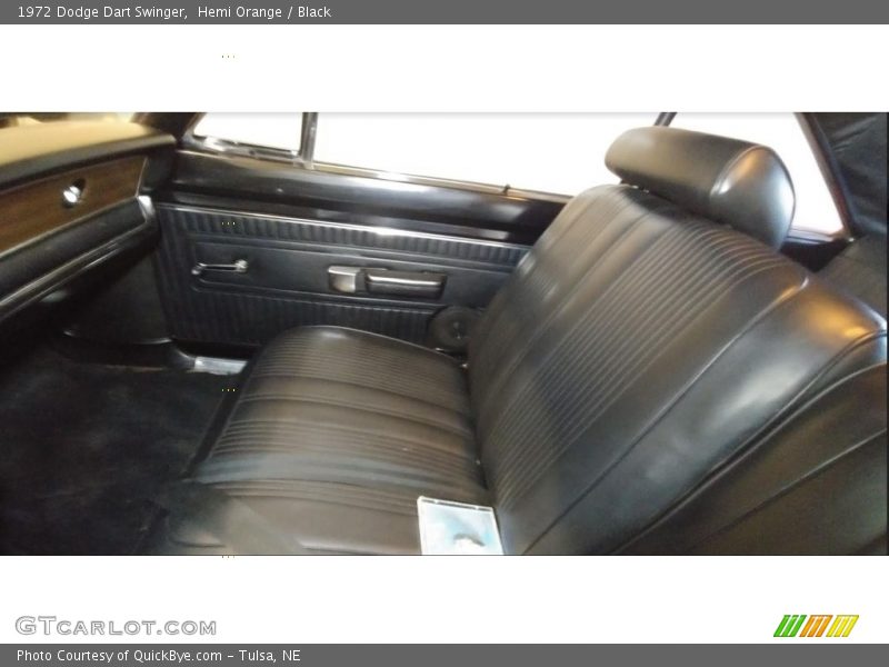 Front Seat of 1972 Dart Swinger