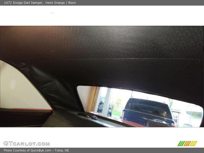 Hemi Orange / Black 1972 Dodge Dart Swinger