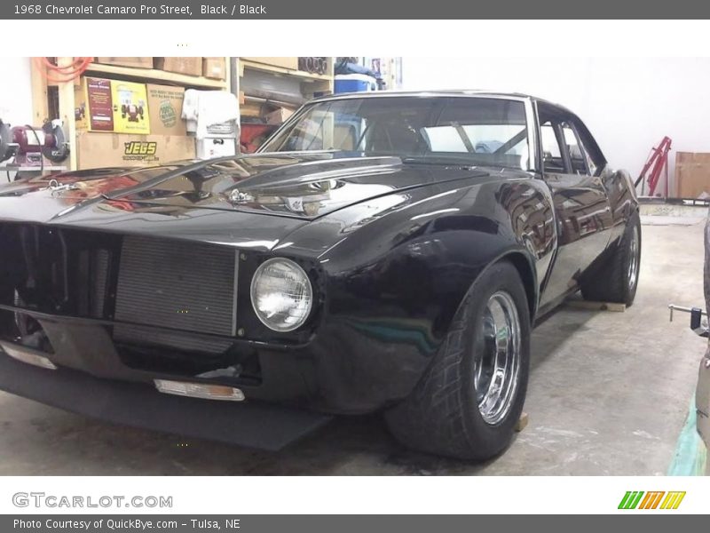 Black / Black 1968 Chevrolet Camaro Pro Street