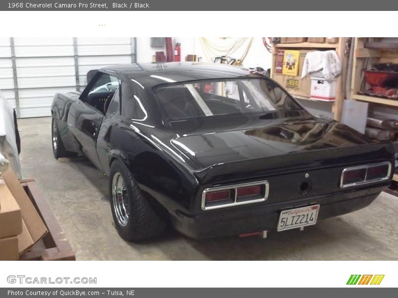 Black / Black 1968 Chevrolet Camaro Pro Street