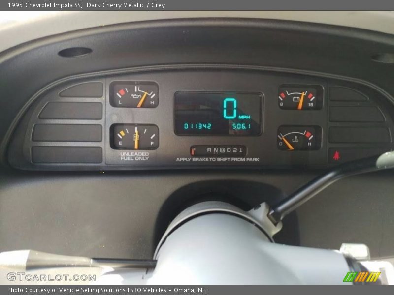  1995 Impala SS SS Gauges