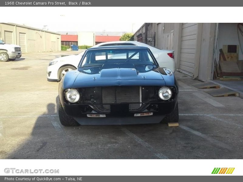 Black / Black 1968 Chevrolet Camaro Pro Street