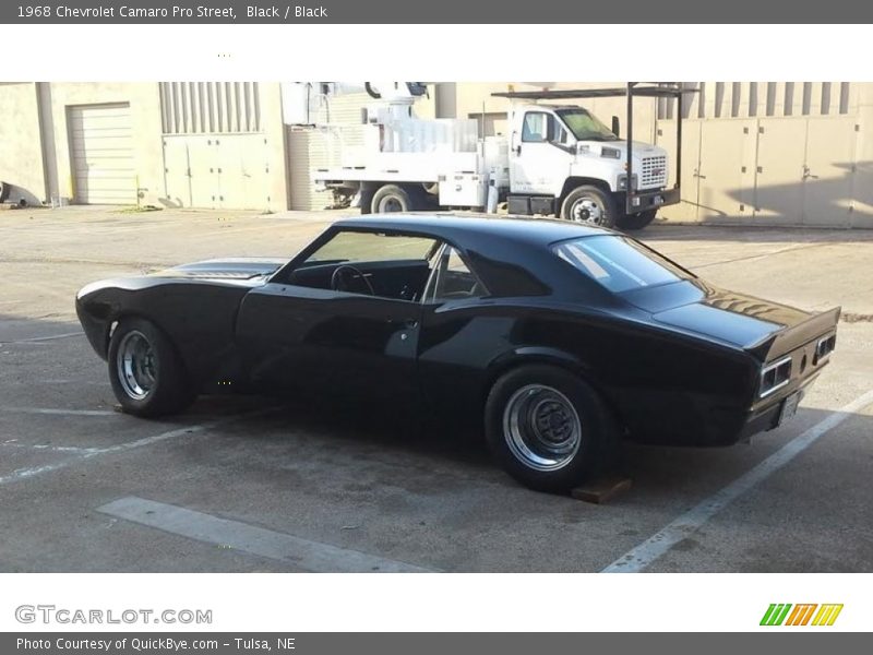 Black / Black 1968 Chevrolet Camaro Pro Street