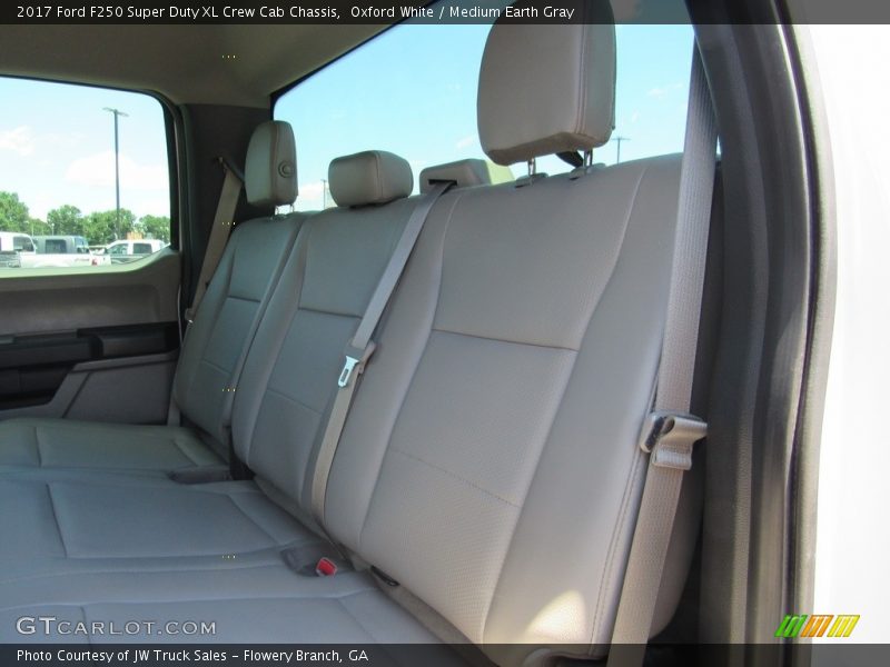 Rear Seat of 2017 F250 Super Duty XL Crew Cab Chassis