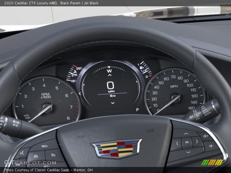 Black Raven / Jet Black 2020 Cadillac CT6 Luxury AWD