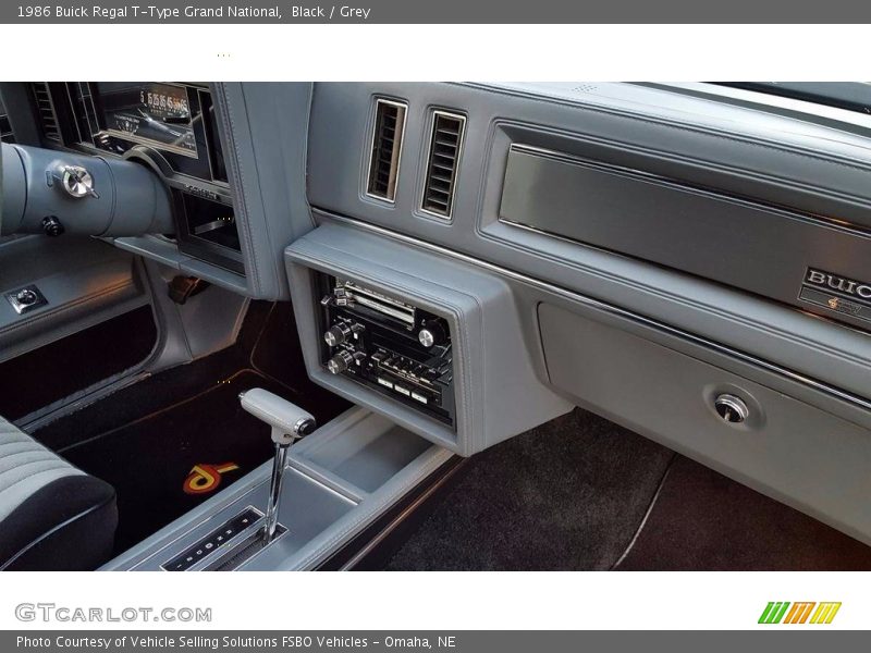 Dashboard of 1986 Regal T-Type Grand National