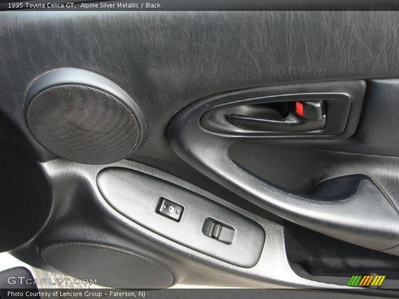Alpine Silver Metallic / Black 1995 Toyota Celica GT