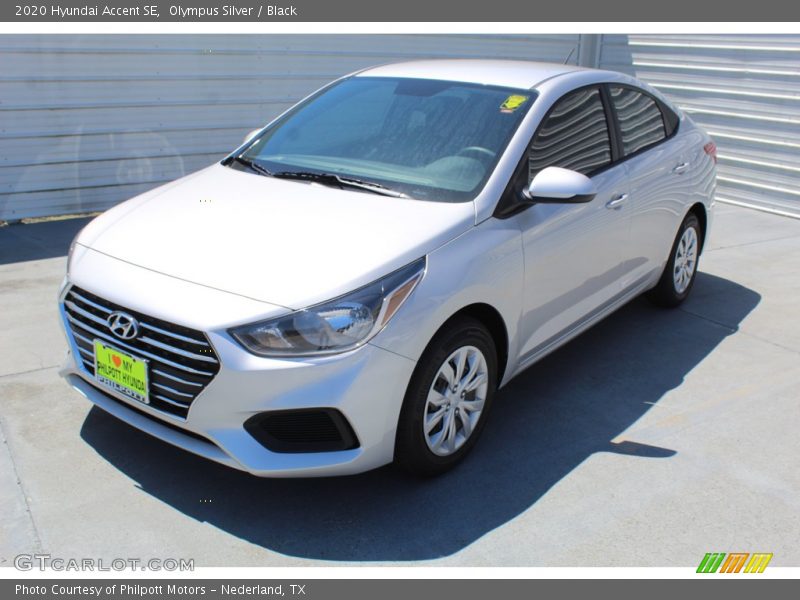 Olympus Silver / Black 2020 Hyundai Accent SE