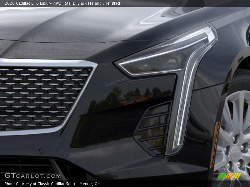 Stellar Black Metallic / Jet Black 2020 Cadillac CT6 Luxury AWD