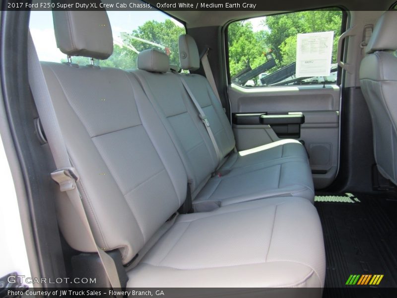 Rear Seat of 2017 F250 Super Duty XL Crew Cab Chassis