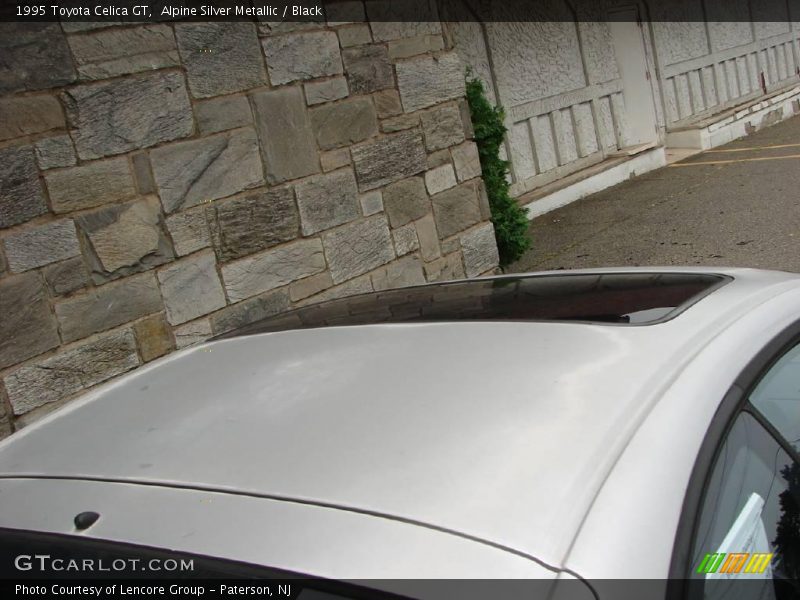 Alpine Silver Metallic / Black 1995 Toyota Celica GT